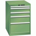 ARMOIRE VERT 564X725X850 AVEC 5 TIR. 75KG _ 78.527.030 - LISTA