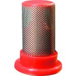 FILTRE A CYLINDRE ANTI-GOUTTE 100 MESH ROUGE