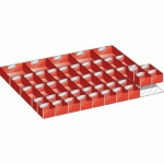 MATÉRIEL DE SUBDIVISION POUR TIROIRS 765X612X50MM - LISTA