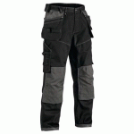 PANTALON DE TRAVAIL X1900 ARTISAN CORDURA® NYCO NOIR TAILLE 46 - BLAKLADER