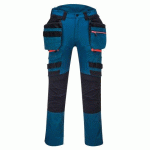 PORTWEST DX440 PANTALON DX4 POCHES FLOTTANTES DÉMONTABLES BLEU METRO - TAILLE 44 - STANDARD