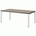 TABLE MALIBU 160X80 T3 SOUDÉ ST ANTIB CHÊNE 1146/NO BLC 9016