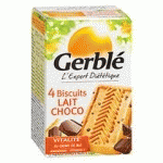 GERBLÉ CHOCOLAT AU LAIT - PAQUET DE 46 G