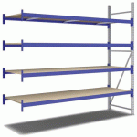 KIT RAYONNAGE SUIVANT 2500X2700X800 MM 4 NIVEAUX 2000 KG - BITO
