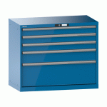 LISTA - ARMOIRE À TIROIRS (HXLXP) 85 X 102,3 X 57,2 CM KEY LOCK R5012