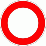 PANNEAU DE SIGNALISATION B0 CIRCULATION INTERDITE - LACROIX - KELIAS