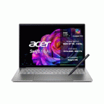 PC PORTABLE ACER SWIFT 16 AI SF16-71T-99D5 16'' ECRAN TACTILE COPILOT+PC INTEL CORE ULTRA X9 32 GO RAM 1 TO SSD GRIS
