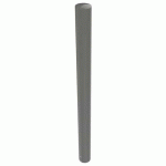 POTELET URBIN TÊTE BOMBÉE MÉTAL HTR 1 M Ø 90 MM - GRIS 9006 - BUTON DESIGN