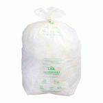 SAC POUBELLE POUR DÉCHETS COMPOSTABLE 130 L ALFAPAC PROFESSIONNEL - 20 SACS