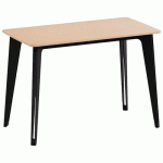 TABLE HAUTE BROTTEAUX RECTANGULAIRE 150X80 CM CAMEL - TIZU