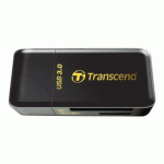 TRANSCEND RDF5 LECTEUR DE CARTE MÉMOIRE USB 3.2 GEN 1 (3.1 GEN 1) TYPE-A NOIR