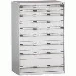 BOTT 1 ARMOIRE À TIROIRS SL-10716-9.2 AVEC 9 TIROIRS POUR CHARGE LOURDE_BOTT