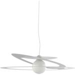 LUMICOM - DILATE SUSPENSION, 1X E27, MAX 42W, MÉTAL, BLANC MAT, D.40CM 40 BLANC - RAL 9016 - BLANC - RAL 9016