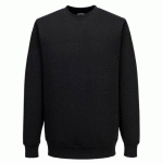 LOT DE 3 - PORTWEST ES300 ES1 ESSENTIAL SWEATSHIRT NOIR - TAILLE XS
