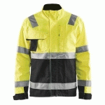 VESTE HAUTE VISIBILITÉ JAUNE FLUORESCENT/NOIR TAILLE S - BLAKLADER