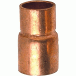 10 X MANCHON CUIVRE RÉDUIT F/F 240CU - À SOUDER - DIAMÈTRE 22/14 MM BRICOZOR