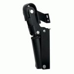 AMORTISSEUR DE FERMETURE DE PORTE TYPE FR EN ALUMINIUM - NOIR - FR1 POUR VANTAIL 40 KG JUSTOR