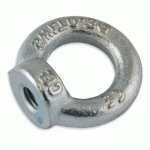 ANNEAU DE LEVAGE FEMELLE EN ACIER ZINGUÉ C15 M20 1200KG - CHAPUIS - 901/20Z
