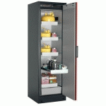 ARMOIRE SÉCURITÉ Q-CLASSIC-90 Q90.195.060.R GRIS/ROUGE