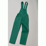 COTTE DE TRAVAIL EN POLYCOTON VERT BOUTEILLE, TAILLE 48/50