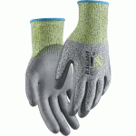 GANTS ANTICOUPURE EN PU TREMPÉ ANTI COUPURE JAUGE 13 NOIR/BLANC 7 - BLAKLADER