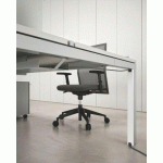 GOULOTTE PASSE-CÂBLES VERTICALE POUR PIEDS ARKO BLANCHE