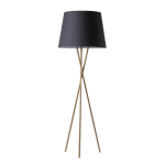 OZONOS HAILEY AC-1 LAMPADAIRE LED DORÉ/NOIR