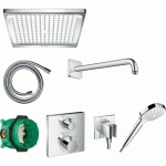 PACK ENCASTRÉ AVEC MITIGEUR THERMOSTATIQUE - CROMETTA E240 HANSGROHE