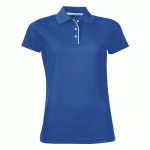 POLO PERSONNALISABLE FEMME ROYAL MULTITECH PES