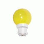 AMPOULE LED COLORÉE B22 230V JAUNE - BOÎTE DE 12 FESTILIGHT