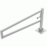 BARRIÈRE PIVOTANTE GALVANISÉE À CHEVILLER CADENAS-2000MM - SCHAKE