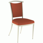 CHAISE 550 ALU ASS/DOS ABAKA PIMENT - 4P BEIGE 1013 - MOBIDECOR