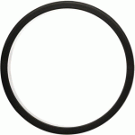 LOT DE 2 - EXOGLASS CERCLE À TARTES MONOBLOCS ANTI-ADHÉRENT 26 CM HAUTEUR 2.5 CM
