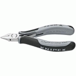 PINCE COUPANTE PETIT BISEAU 115MM - RESSORT - BIMATIÈRE ESD - KNIPEX