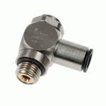 RÉGLEUR DE DÉBIT MÉTAL À L'ÉCHAPPEMENT À VIS NOYÉE MÂLE FILETAGE BSPP CYLINDRIQUE 7130 06 19 PARKER