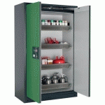 ARMOIRE SÉCURITÉ Q-PEGASUS-90 Q90.195.120.WDAC GRIS/VERT - ASECOS