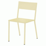 CHAISE CANADA ACIER 4 PIEDS - ÉCRU - JAYSO