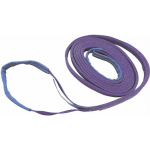 ELINGUE DOUBLE BOUCLE 4MX35MM, VIOLET