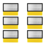 KIT DE FILTRE HEPA DE REMPLACEMENT POUR ÉLÉMENTS FILTRANTS POUR ASPIRATEUR ROBOT 1008 CLEANVIEW