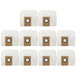 PAQUET DE 10 SACS À POUSSIÈRE POUR ASPIRATEUR ECOVACS DEEBOT X1 OMNI TURBO SACS POUR ASPIRATEUR