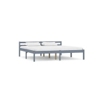 LES TENDANCES - LIT ADULTE PIN MASSIF GRIS DORMA 180X200 CM