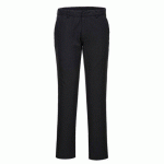 LOT DE 2 - PORTWEST S232 PANTALON CHINO SLIM STRETCH EXTENSIBLE NOIR - TAILLE 32 - STANDARD