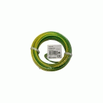 CÂBLE D’INSTALLATION H07V-U 10M 2.5MM² JAUNE ET VERT AVEC ISOLANT EN PVC - FILS & CÂBLES - 60101025C