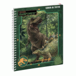 LOT DE 3 - CAHIER DE TEXTES JURASSIC WORLD DINOS 17 X 22 CM - VISUEL