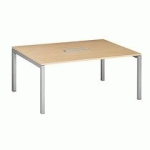TABLE DE RÉUNION HÊTRE TEAM LINE ALUMINIUM