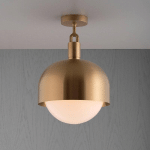 BUSTER + PUNCH FORKED PLAFOND LAITON/OPALE Ø 34CM
