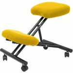 CHAISE DE BUREAU MAHORA - JAUNE - PIQUERAS Y CRESPO