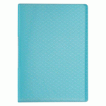 LOT DE 4 - PROTÈGE-DOCUMENTS ESSELTE COLOUR BREEZE POLYPROPYLÈNE 5/10E 60 POCHETTES - 120 VUES COLORIS BLEU