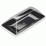 ASSIETTE JETABLE PLASTIQUE FLUID NOIR 13 X 6.5 CM (VENDU PAR 200)