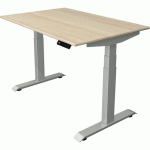 BUREAU ASSIS/DEBOUT MOVE4 ÉLECTR. L120XP80XH64-129CM ÉRABLE - KERKMANN